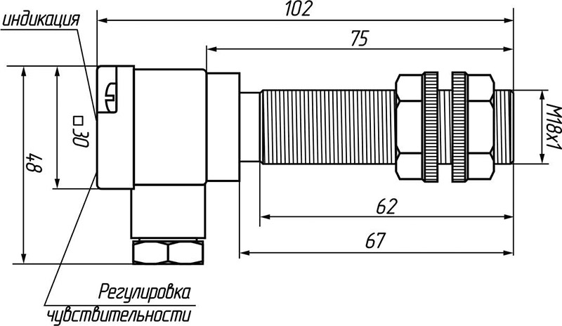 Габаритный чертеж